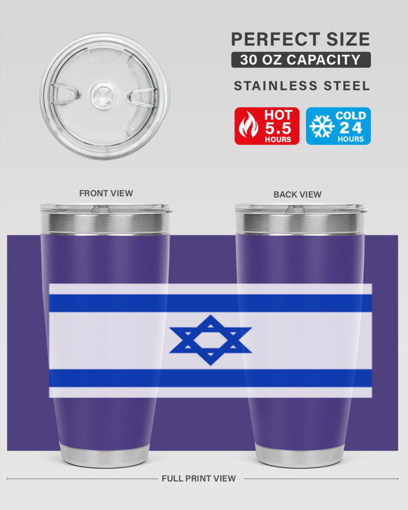 Israel 116#- world flags- Tumbler