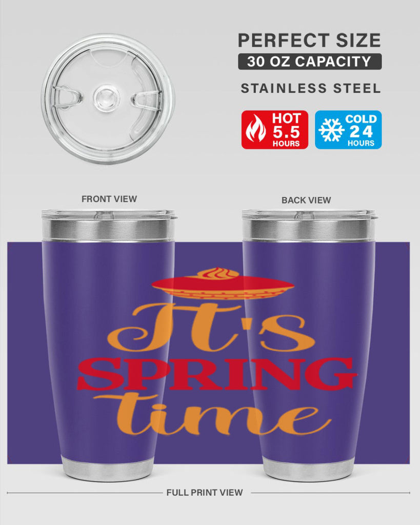 It's spring time 279#- spring- Tumbler