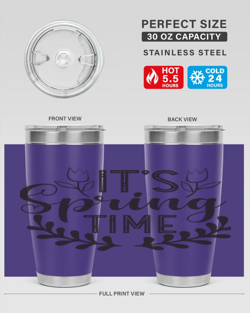It's spring time281#- spring- Tumbler