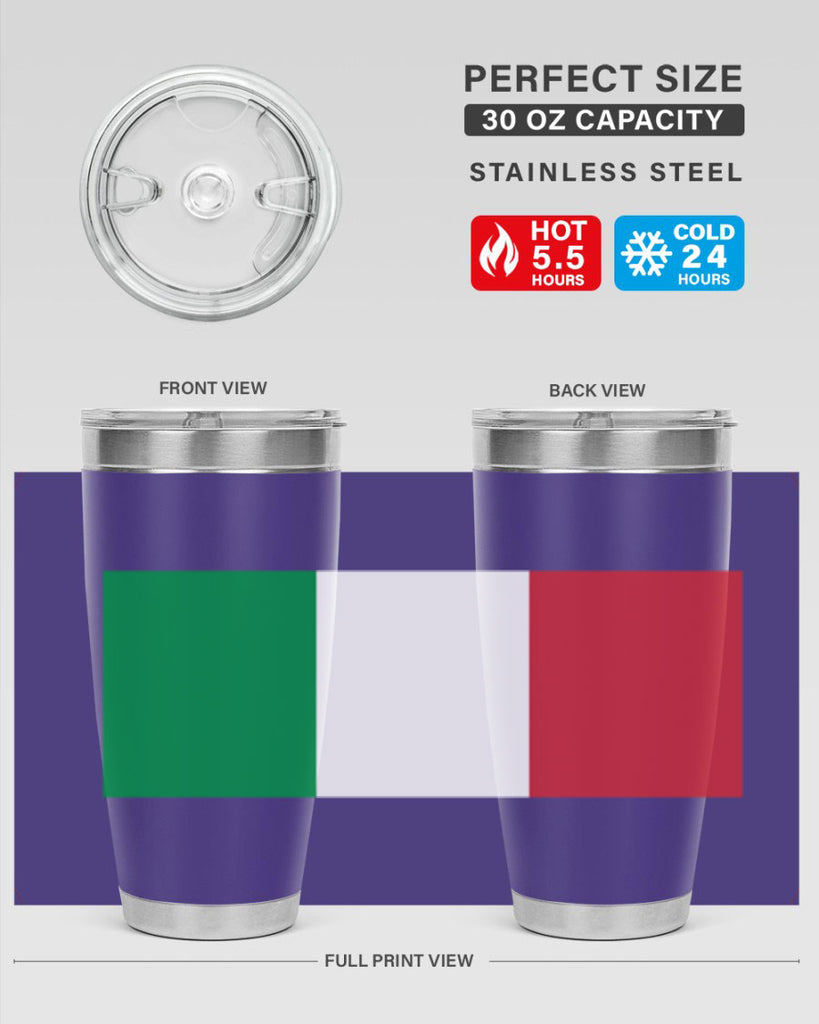 Italy 115#- world flags- Tumbler