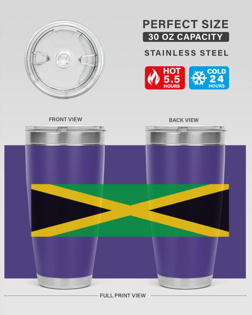 Jamaica 114#- world flags- Tumbler
