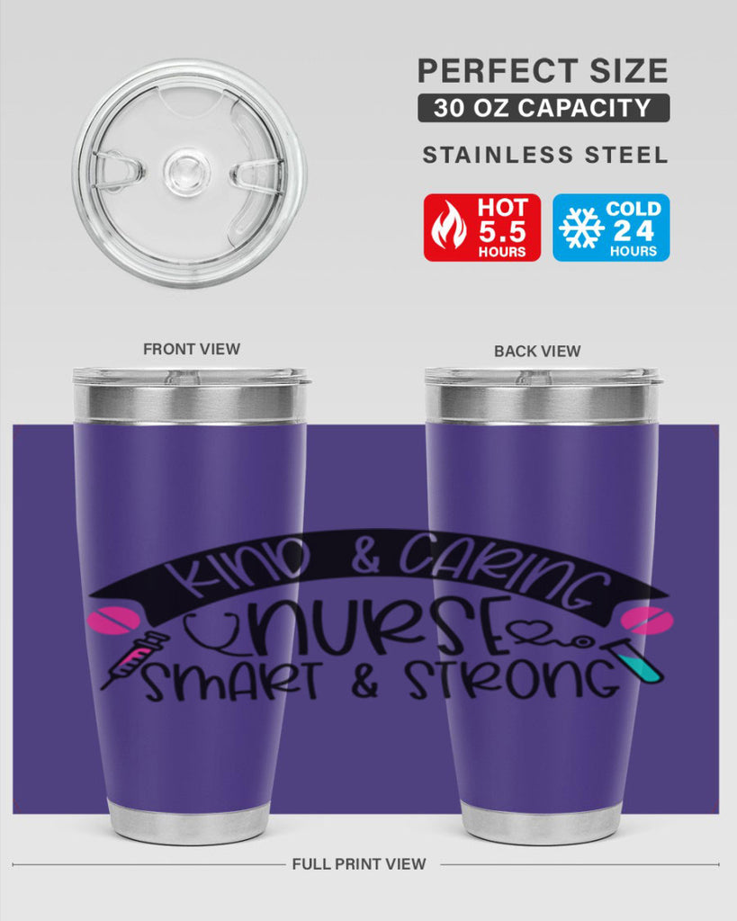 Kind Caring Nurse Smart Strong Style Style 143#- nurse- tumbler