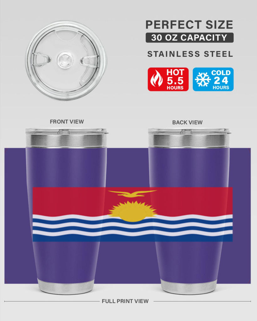 Kiribati 109#- world flags- Tumbler