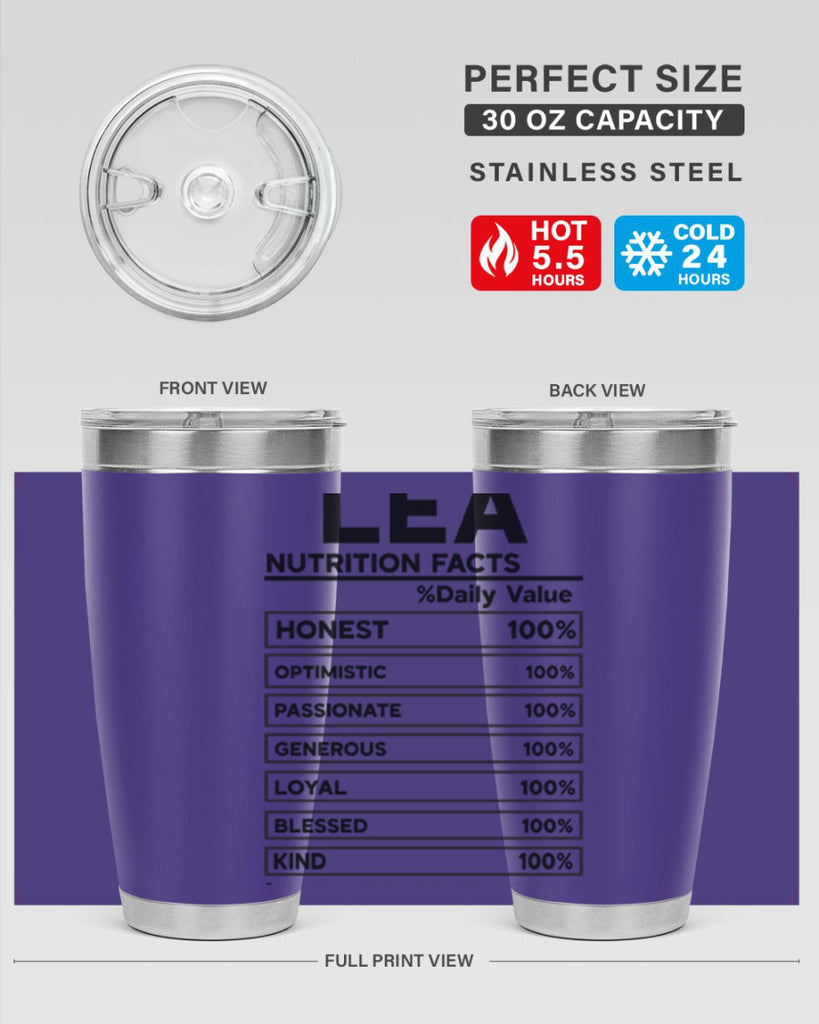 Lea Nutrition Facts 276#- zodiac- Tumbler