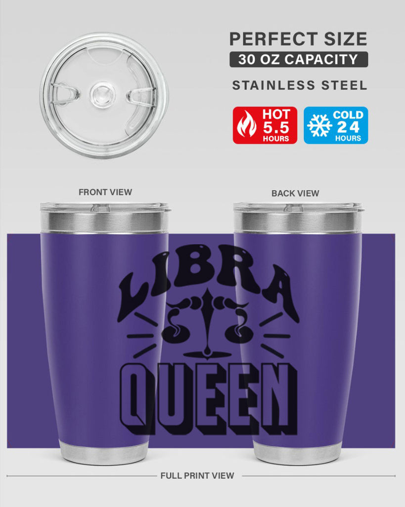 Libra queen 329#- zodiac- Tumbler