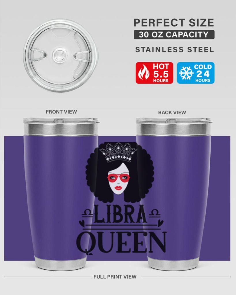Libra queen 330#- zodiac- Tumbler