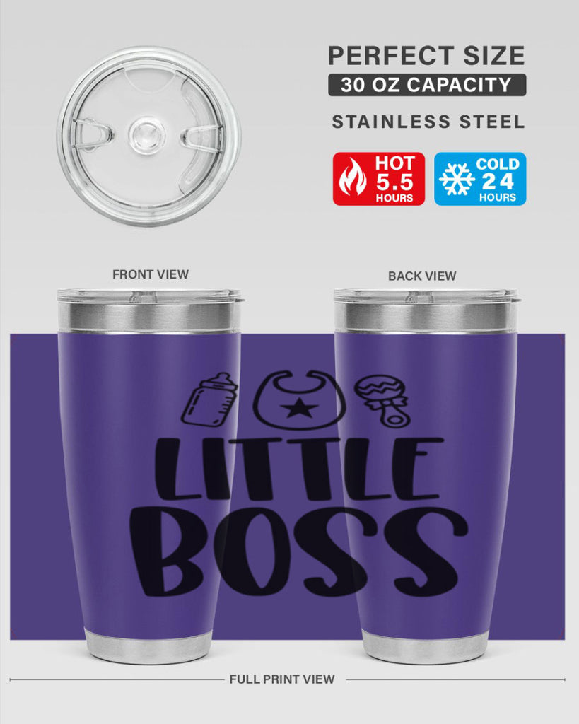 Little Boss Style 66#- baby- tumbler