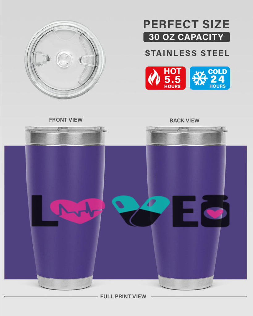 Love Style Style 136#- nurse- tumbler