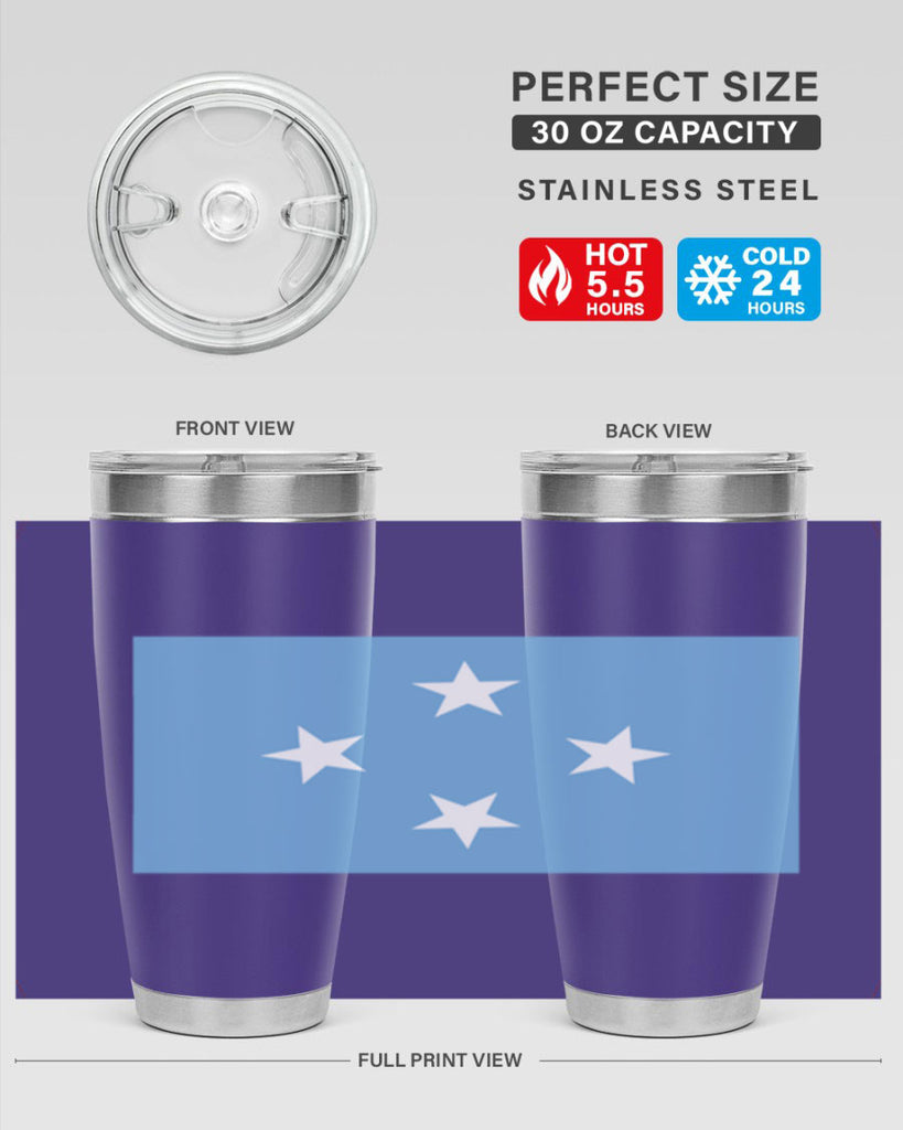 Micronesia 86#- world flags- Tumbler