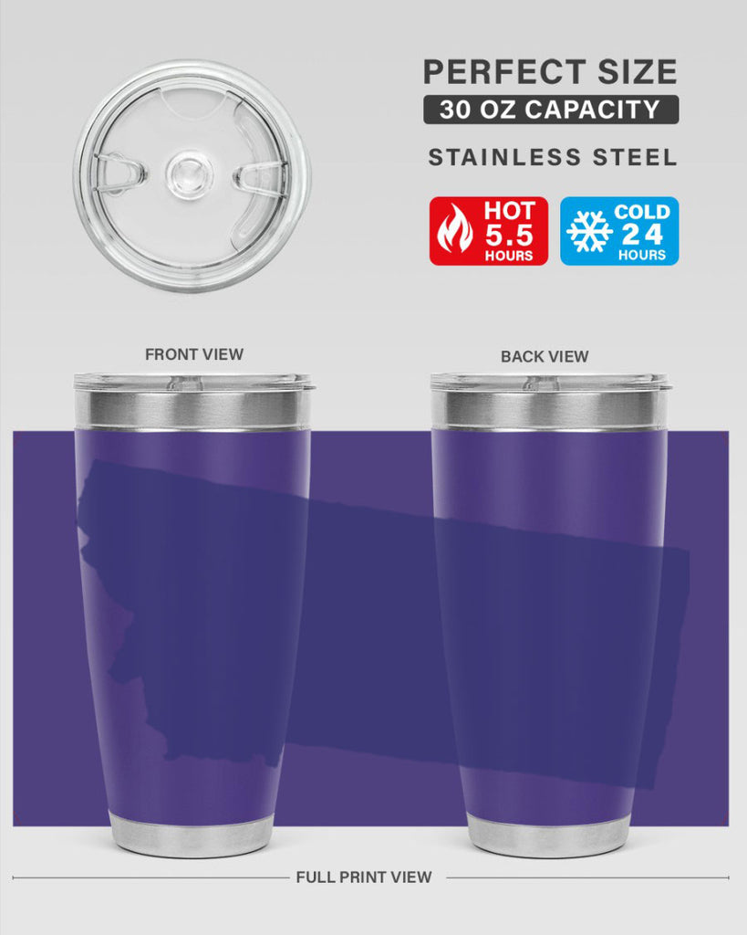 Montana 25#- stateflags- Tumbler