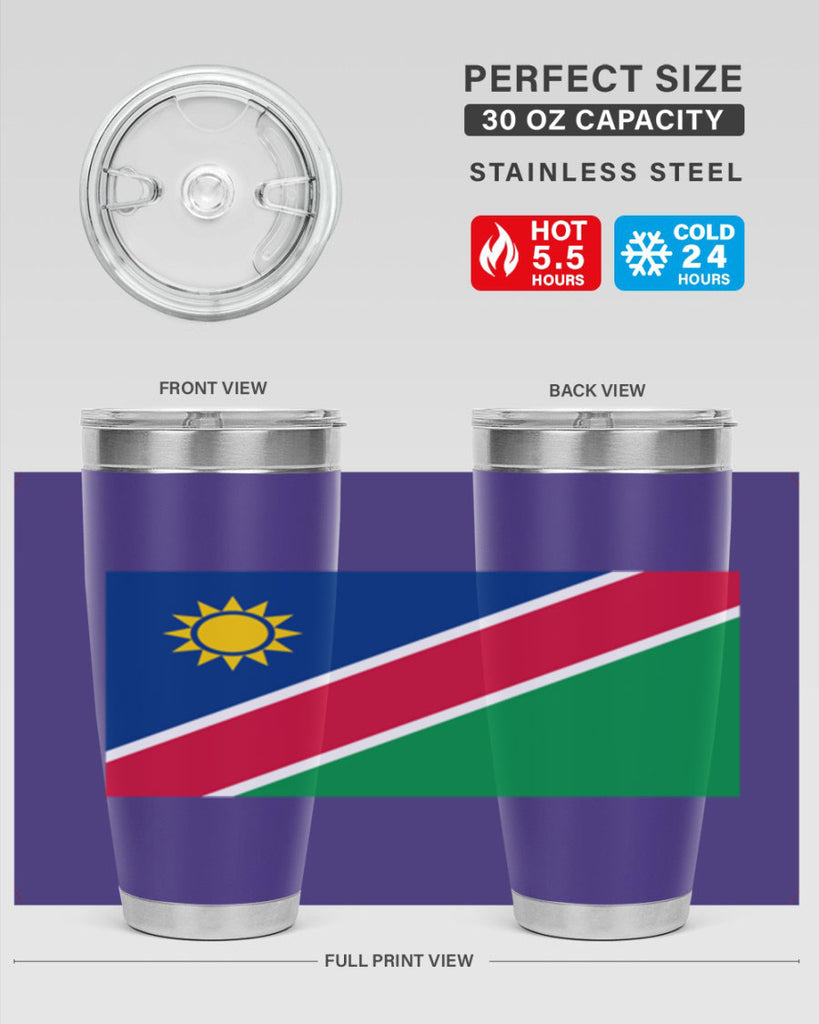 Namibia 78#- world flags- Tumbler