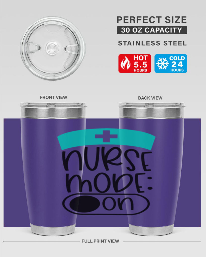Nurse Mode On Style Style 103#- nurse- tumbler