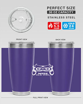 Owl Lover Wise Old Owl A TurtleRabbit 13#- owl- Tumblers