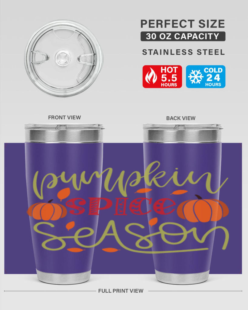 Pumpkin Spice Season 558#- fall- Tumbler