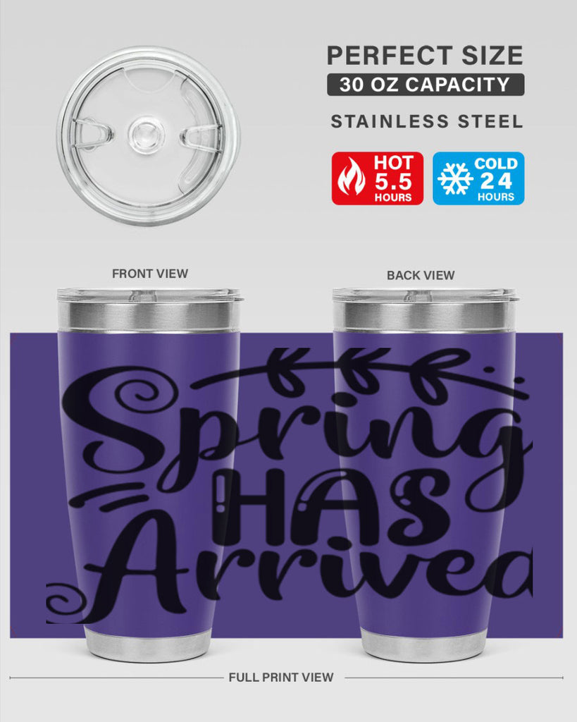 SPRING HAS ARRIVED  488#- spring- Tumbler