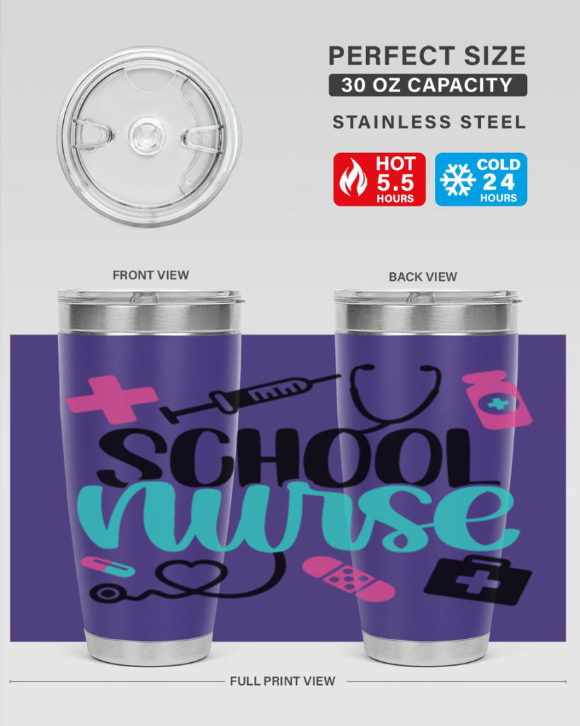 School Nurse Style Style 51#- nurse- tumbler