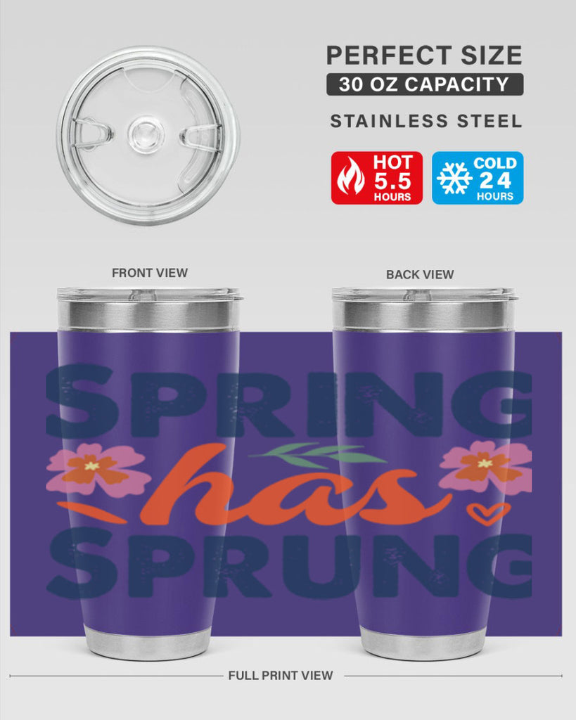 Spring Has Sprung  494#- spring- Tumbler