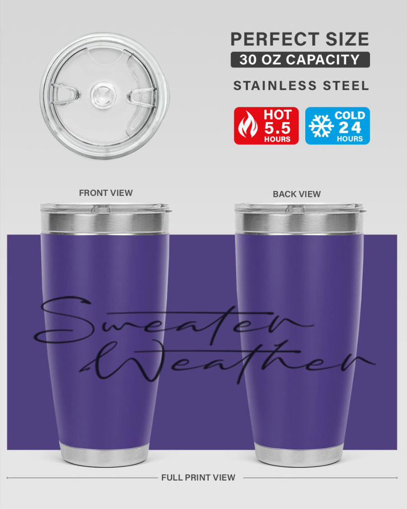 Sweater Weather 580#- fall- Tumbler