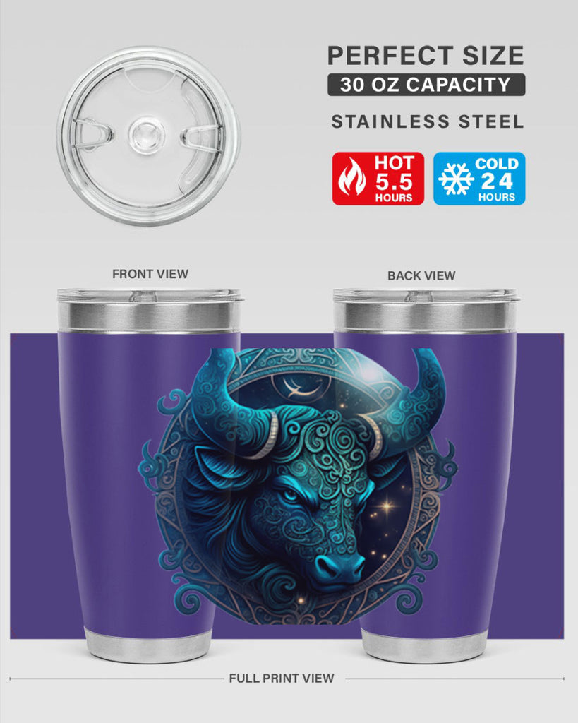 Taurus 485#- zodiac- Tumbler