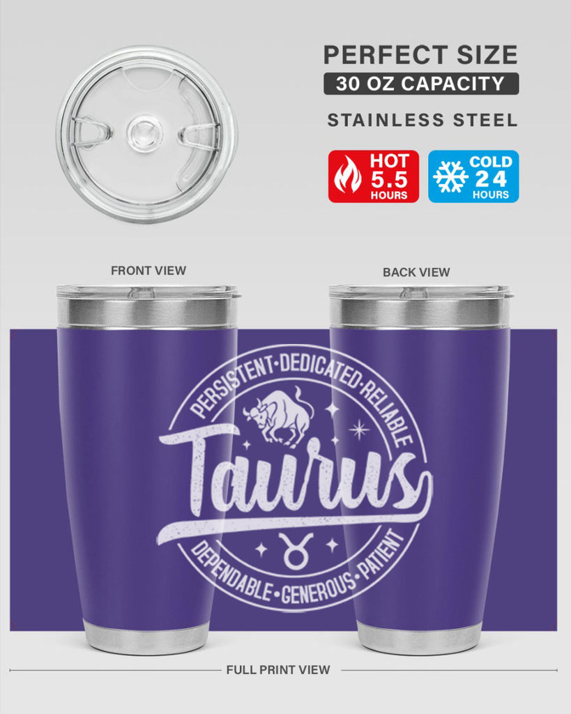 Taurus 495#- zodiac- Tumbler