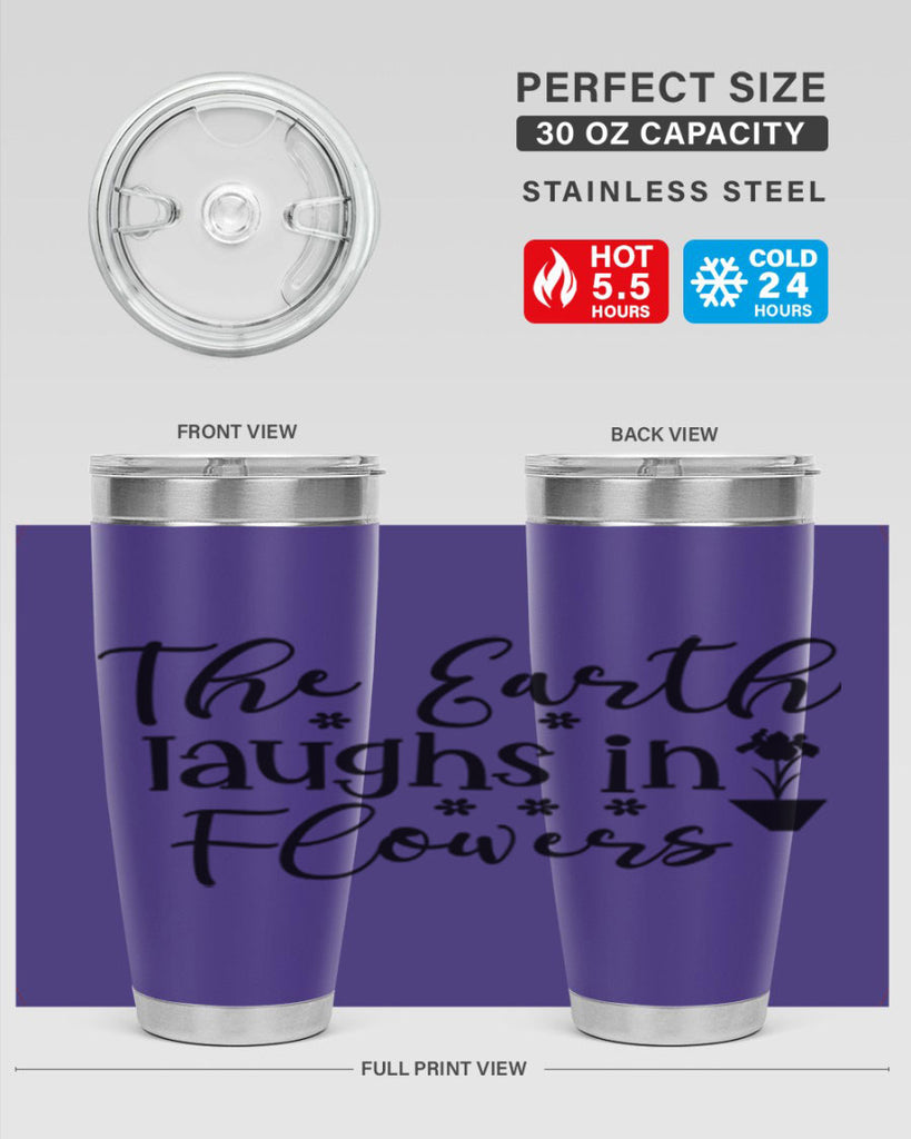 The Earth Laughs In Flowers 539#- spring- Tumbler