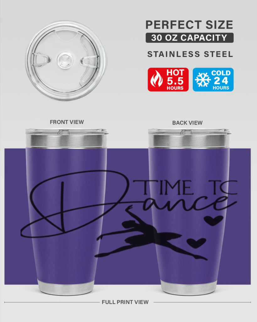 Time to Dance 85#- ballet- Tumbler