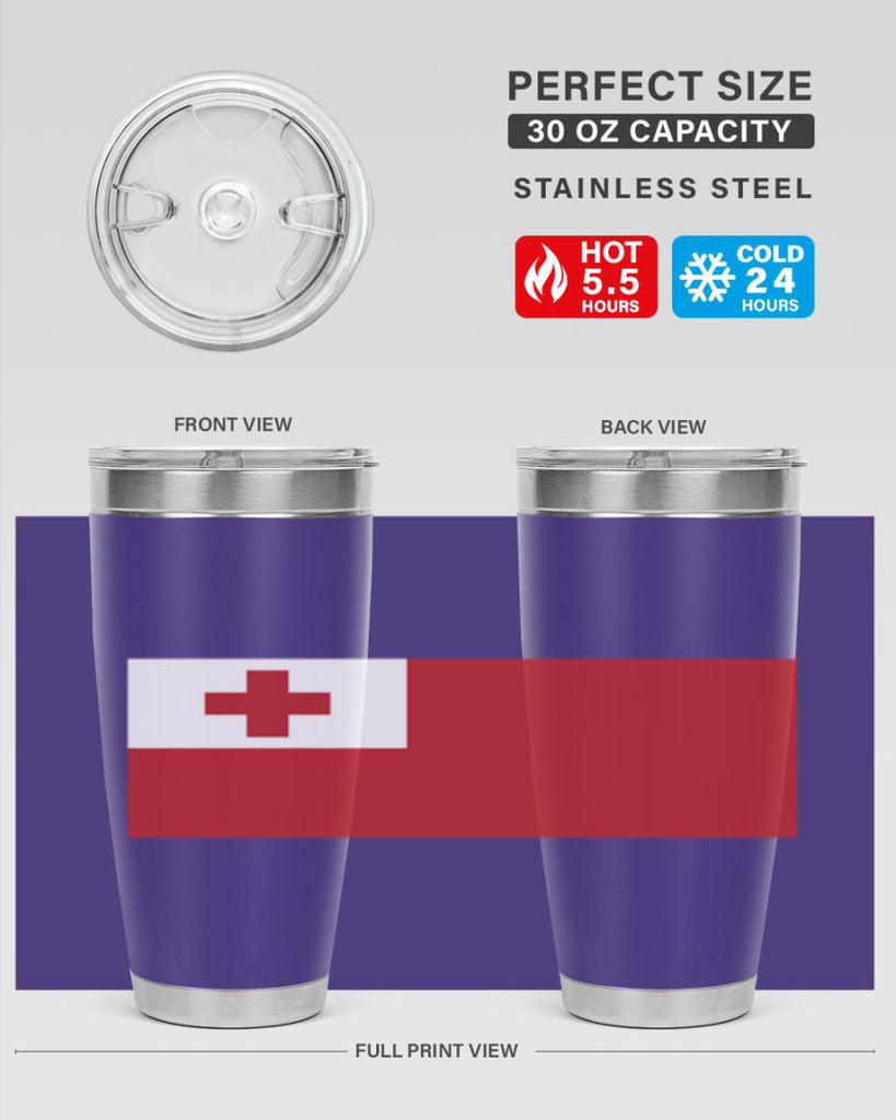 Tonga 20#- world flags- Tumbler