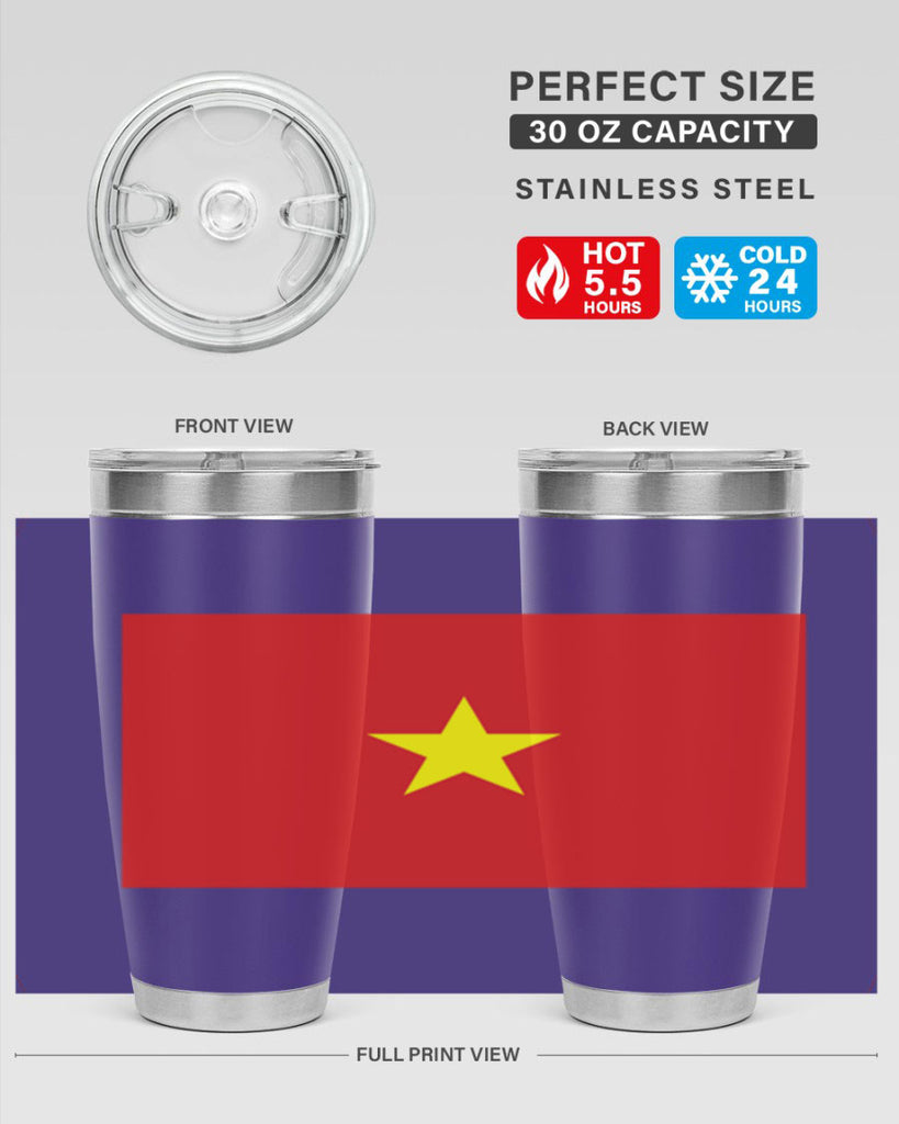 Vietnam 4#- world flags- Tumbler