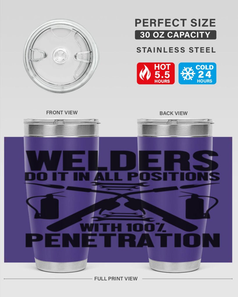 Welders do it Style 2#- welder- tumbler