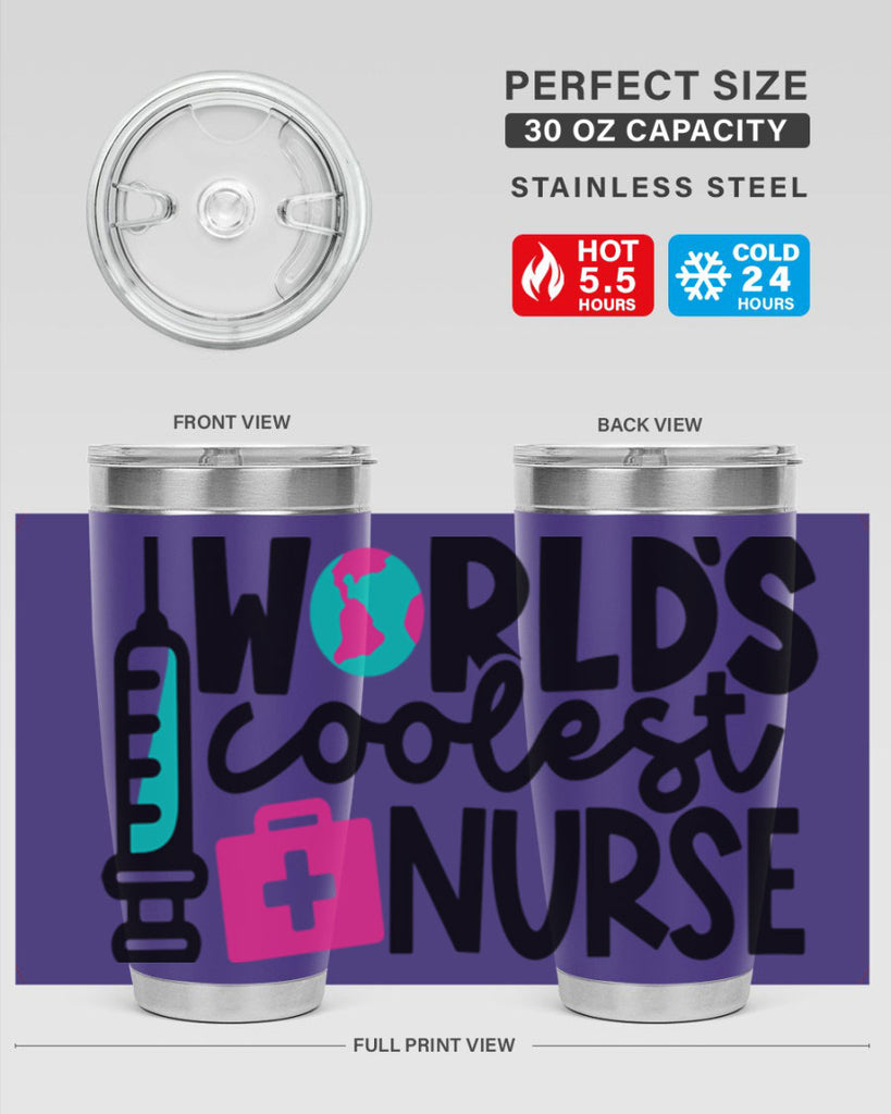 Worlds Coolest Nurse Style Style 7#- nurse- tumbler