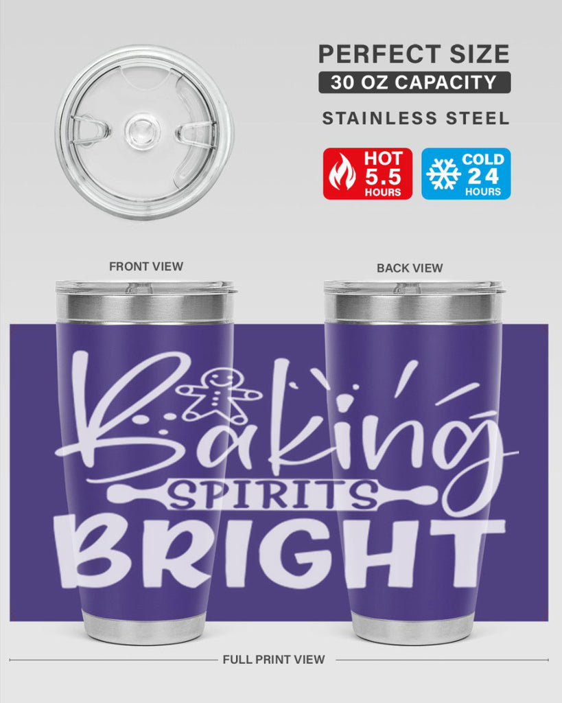 baking spirits bright 53#- kitchen- Tumbler