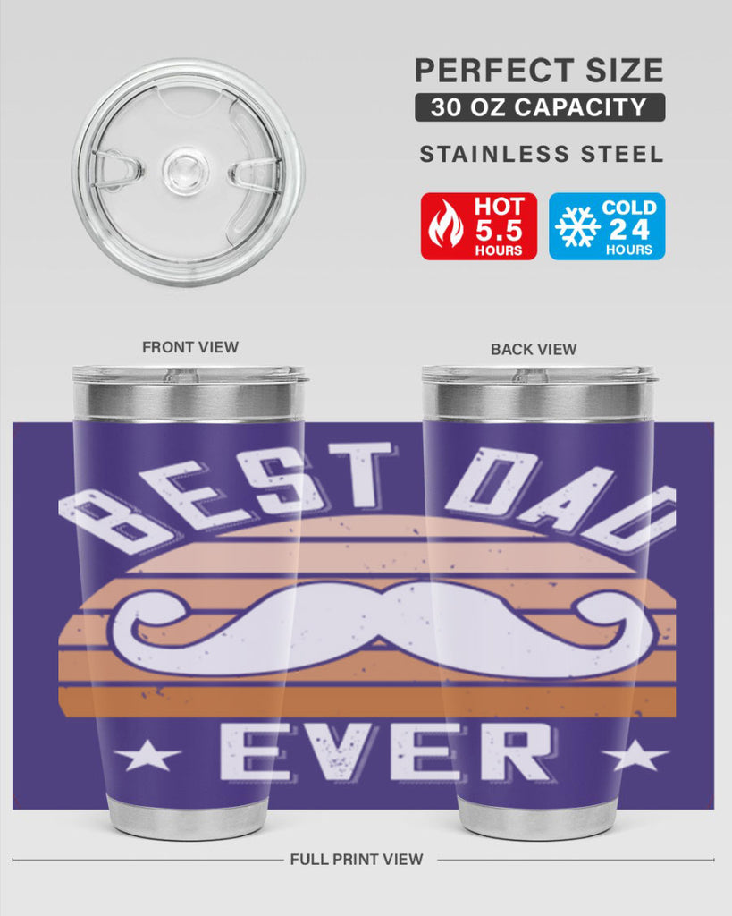 best dad ever 124#- fathers day- Tumbler