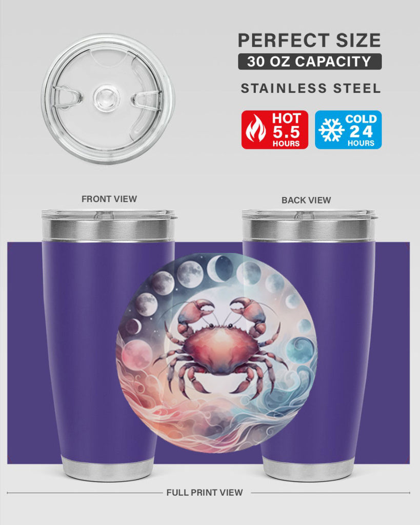 cancer 167#- zodiac- Tumbler