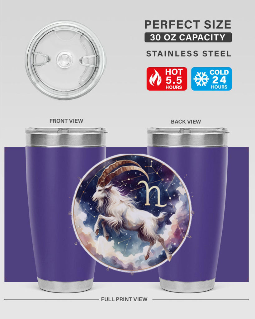 capricorn 211#- zodiac- Tumbler