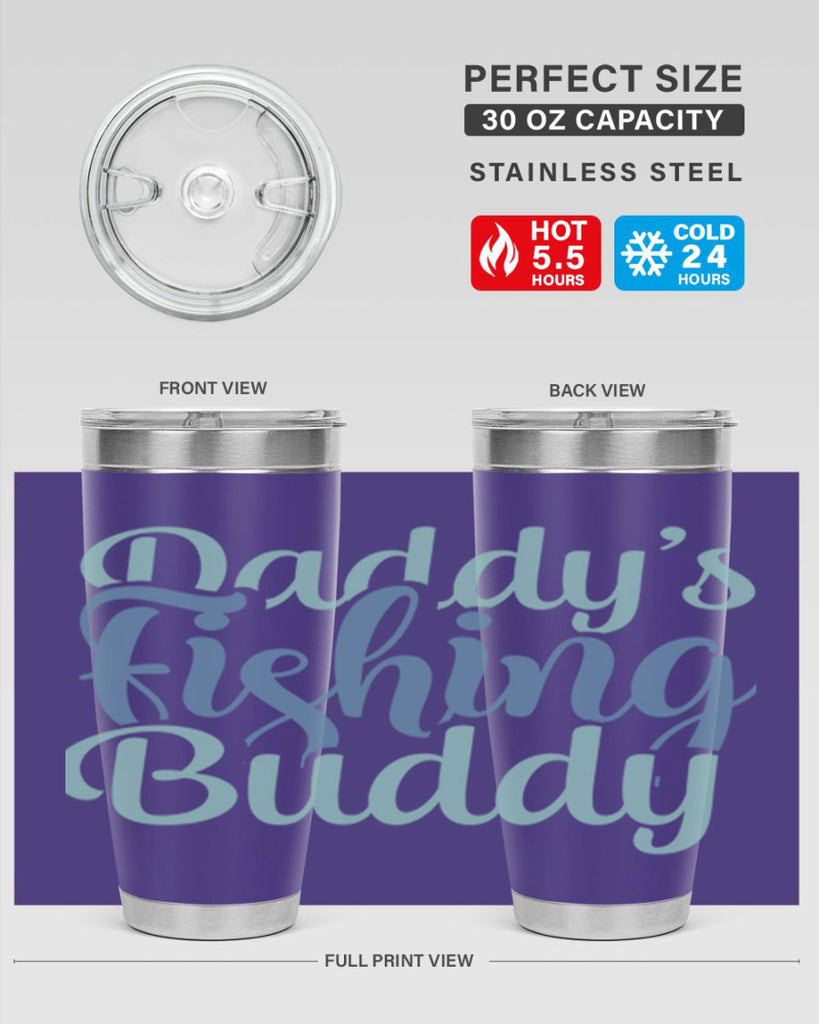 daddys fishing buddy 225#- fishing- Tumbler