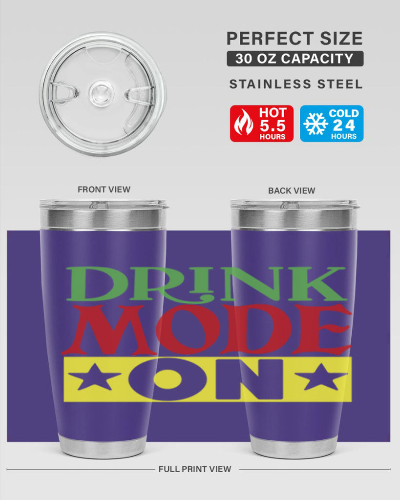 drink mode on 2#- cinco de mayo- Tumbler