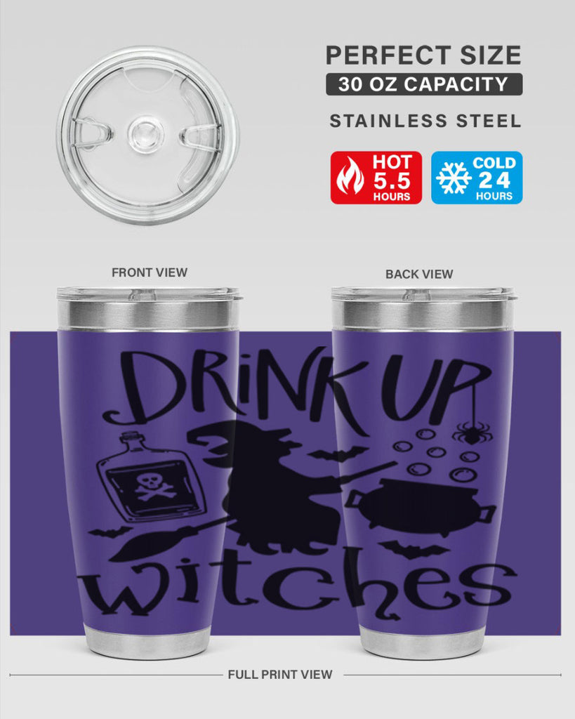 drink up witches 79#- halloween- Tumbler