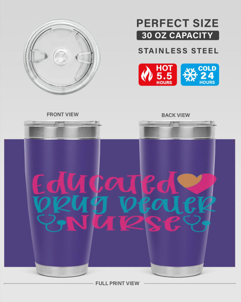 educted drug bealer nurse Style Style 194#- nurse- tumbler