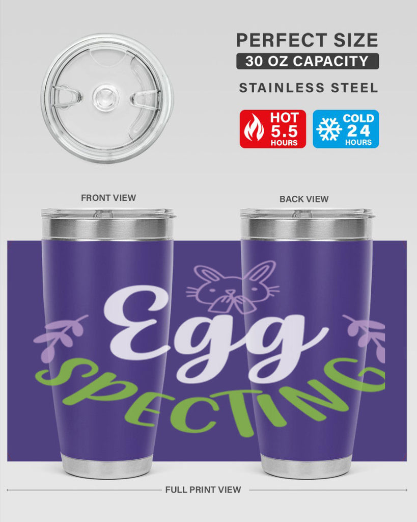 egg spectingggg 85#- easter- Tumbler