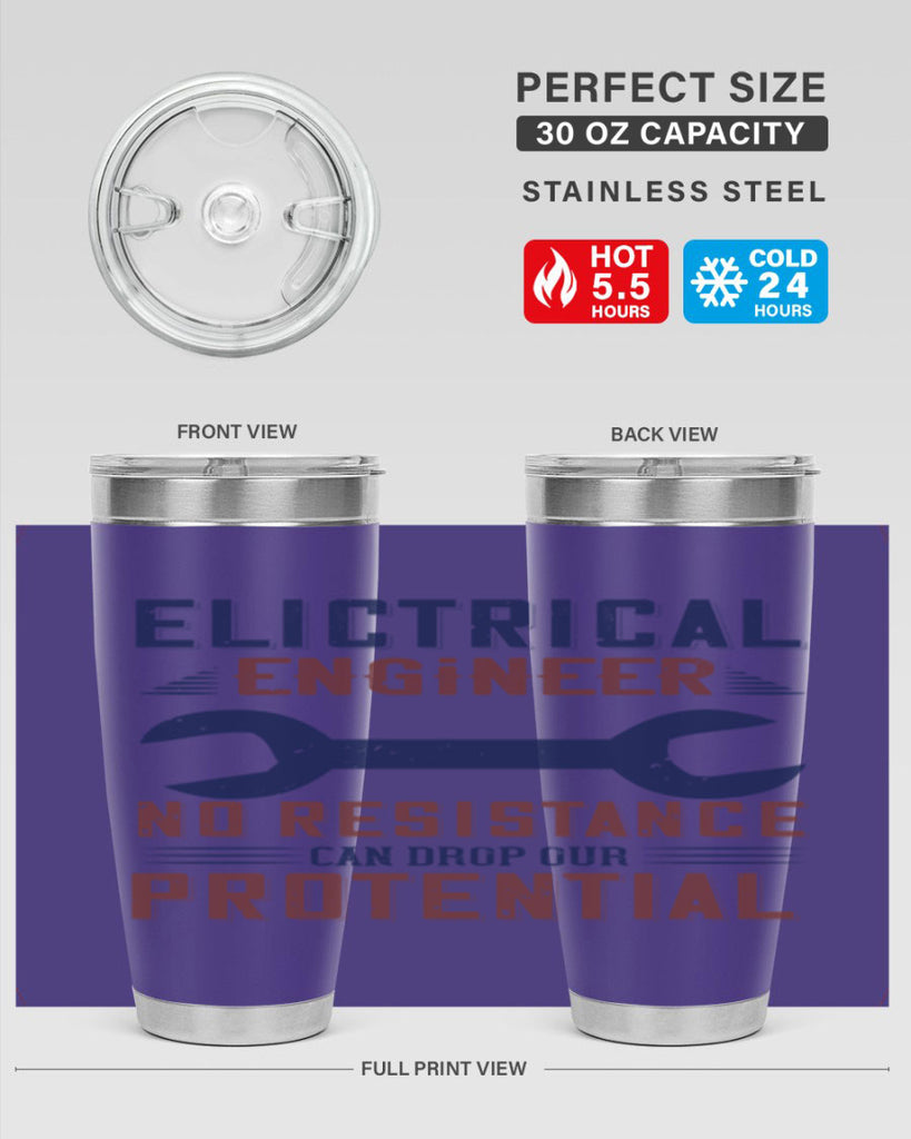 electrical engineer no resistance can drop our protential Style 18#- engineer- tumbler