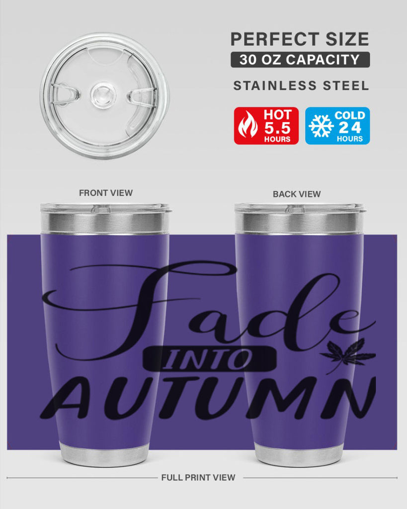 fade into autumn 80#- fall- Tumbler