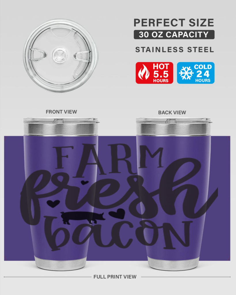 farm fresh bacon 106#- kitchen- Tumbler