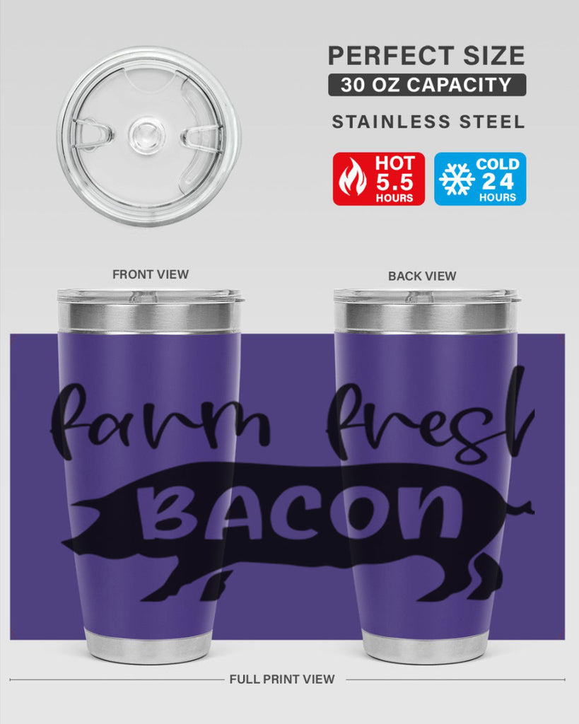 farm fresh bacon 107#- kitchen- Tumbler