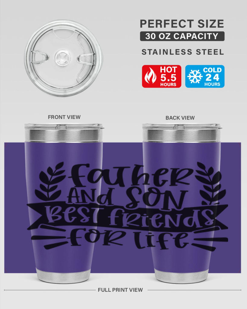 father and son best friends for life 52#- fathers day- Tumbler