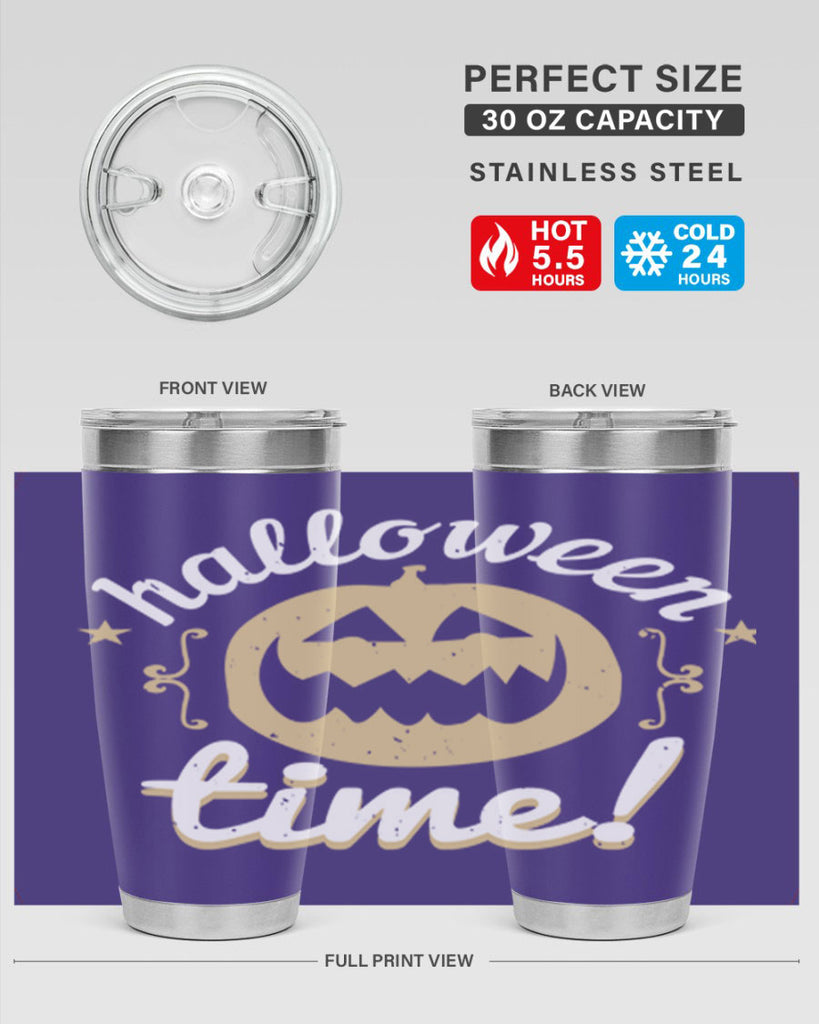 halloween time 157#- halloween- Tumbler