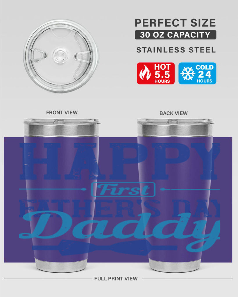 happy first fathers day daddy 210#- fathers day- Tumbler