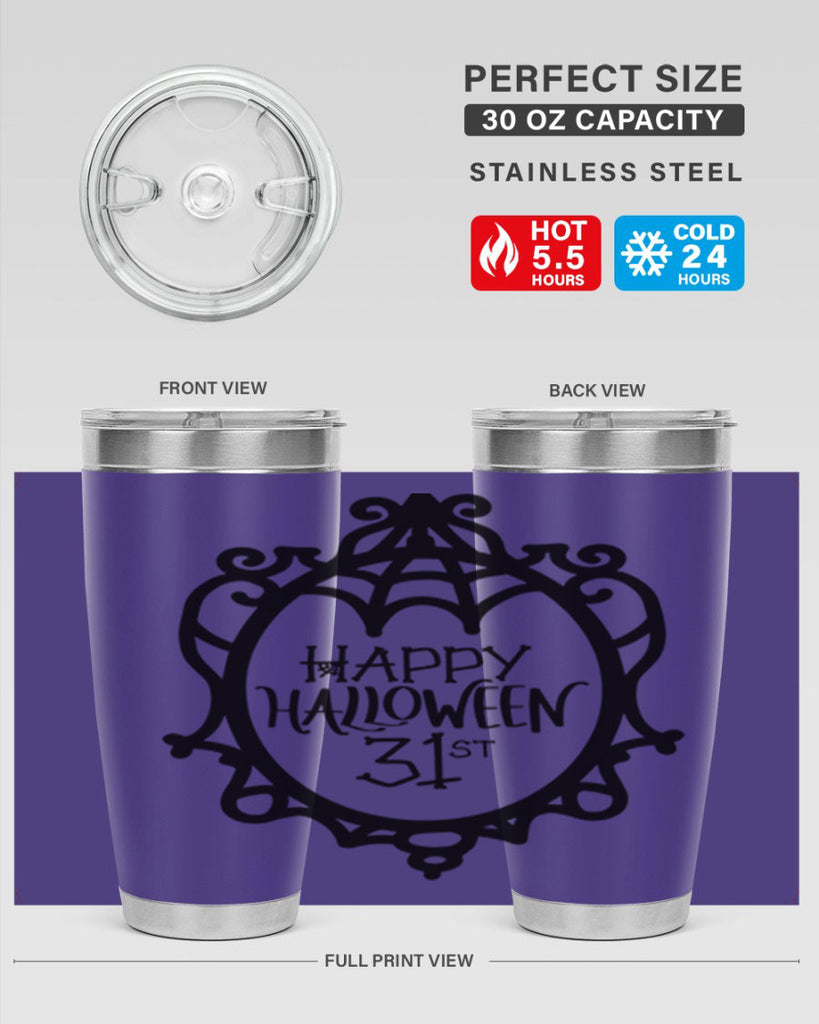 happy halloween st 64#- halloween- Tumbler