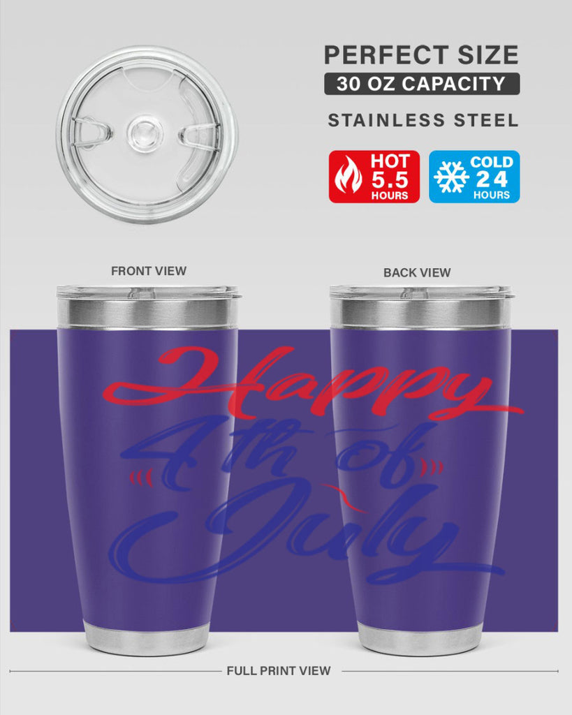 happy th july design Style 99#- Fourt Of July- Tumbler