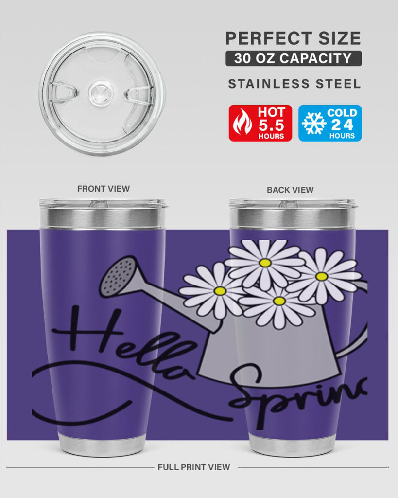 hello spring watering can208#- spring- Tumbler