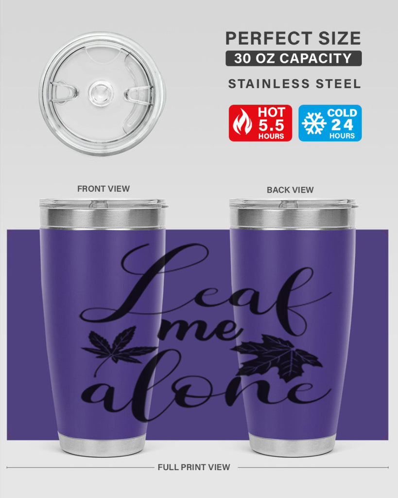 leaf me alone 387#- fall- Tumbler